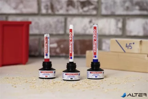 Alkoholos marker, 1 mm, EDDING "400", kék