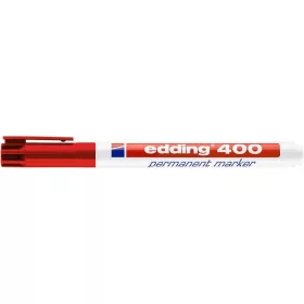 Alkoholos marker, 1 mm, EDDING '400', piros