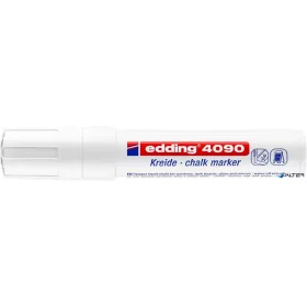   Krétamarker, 4-15 mm, vágott, EDDING "4090", fehér