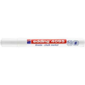   Krétamarker, 2-3 mm, kúpos, EDDING "4095", fehér