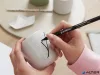 Ecsetirón készlet, porcelánra, EDDING "4200 Warm color", 6 különböző szín