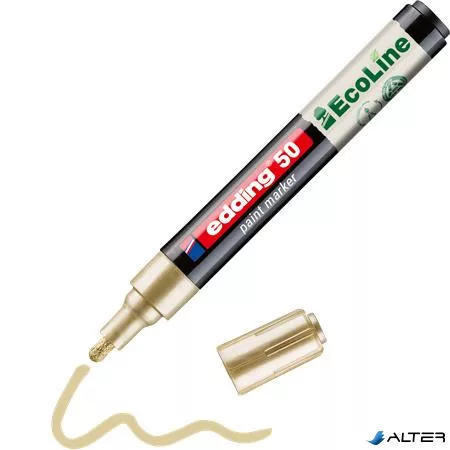 Lakkmarker, 2-3 mm, EDDING "50", arany