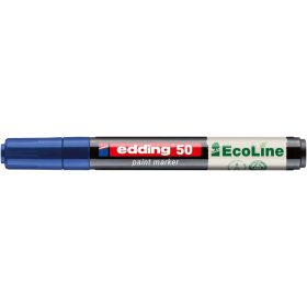 Lakkmarker, 2-3 mm, EDDING "50", kék