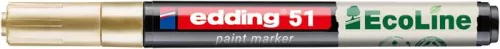 Lakkmarker, 1-2 mm, EDDING "51", arany