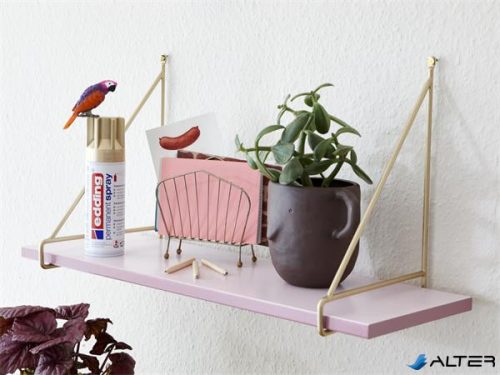 Akrilfesték spray, 200 ml, EDDING "5200", matt arany