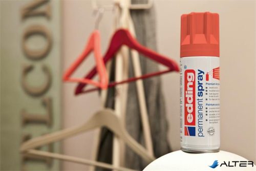 Akrilfesték spray, 200 ml, EDDING "5200", matt piros