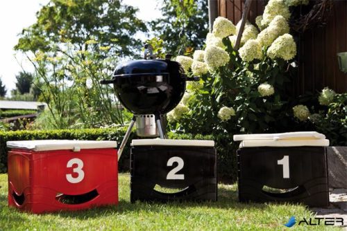 Akrilfesték spray, 200 ml, EDDING "5200", matt piros