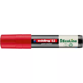 Lakkmarker, 4-15 mm, EDDING "52", piros