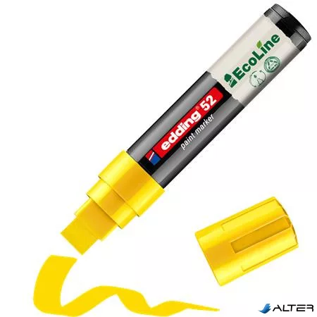 Lakkmarker, 4-15 mm, EDDING "52", sárga