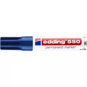 Alkoholos marker, 3-4 mm, EDDING "550", kék