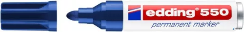 Alkoholos marker, 3-4 mm, EDDING "550", kék