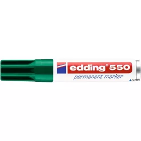 Alkoholos marker, 3-4 mm, EDDING "550", zöld