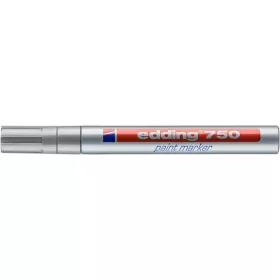Lakkmarker, 2-4 mm, EDDING "750", ezüst