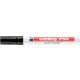 Lakkmarker, 2-4 mm, EDDING "750", fekete