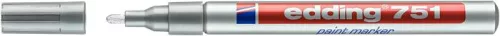Lakkmarker, 1-2 mm, EDDING "751", ezüst