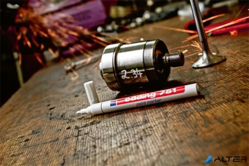 Lakkmarker, 1-2 mm, EDDING "751", sárga