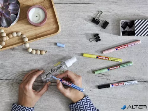 Lakkmarker, 1-2 mm, EDDING "751", világoskék