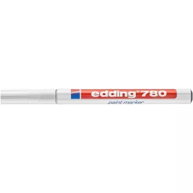 Lakkmarker, 0,8 mm, EDDING "780", fehér