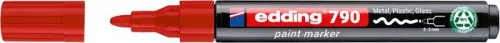 Lakkmarker, 2-3 mm, PCR, EDDING "790", piros