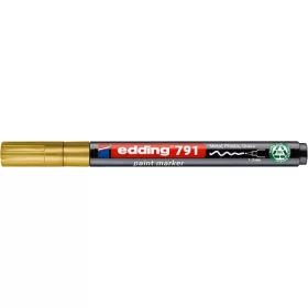 Lakkmarker, 1-2 mm, PCR, EDDING "791", arany