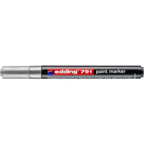 Lakkmarker, 1-2 mm, EDDING "791", ezüst
