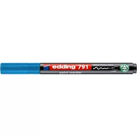   Lakkmarker, 1-2 mm, PCR, EDDING "791", világoskék
