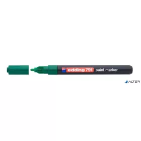 Lakkmarker, 1-2 mm, EDDING "791", zöld