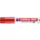 Alkoholos marker, 4-12 mm, vágott, EDDING "800", piros