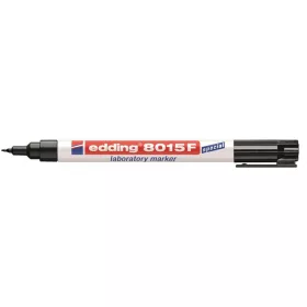   Laboratóriumi marker, 0,75 mm, kúpos, EDDING '8015', fekete