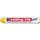 Festékkréta, ipari, EDDING "930", sárga
