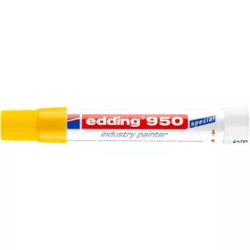   Jelölő marker, 10 mm, kúpos, EDDING "950", sárga