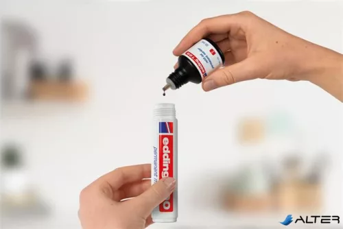 Utántöltő alkoholos markerhez, EDDING 'T25', fekete