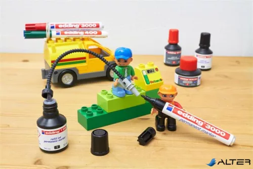 Utántöltő alkoholos markerhez, EDDING 'T25', fekete