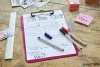 Tűfilc, 0,3 mm, EDDING "89 Office Liner", kék
