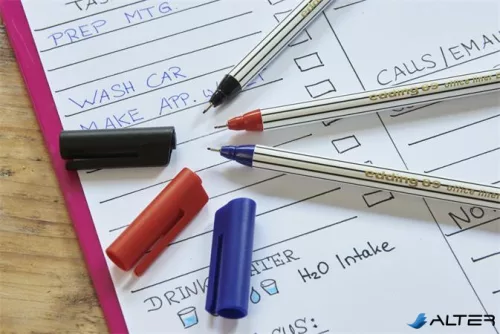 Tűfilc, 0,3 mm, EDDING "89 Office Liner", kék