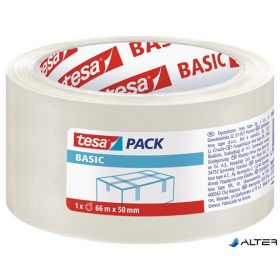   Csomagolószalag, 50 mm x 66 m, TESA "Basic", átlátszó