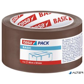   Csomagolószalag, 50 mm x 66 m, TESA "Basic", barna