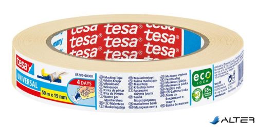 Festő- és mázolószalag, 19 mm x 50 m, TESA "Standard 5085"