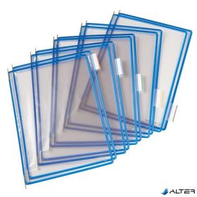 Bemutatótábla, A3, acélkeretes, álló, DJOIS, kék