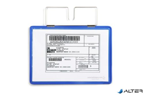 Logisztikai zseb, erősített, A5, fekvő, DJOIS, kék