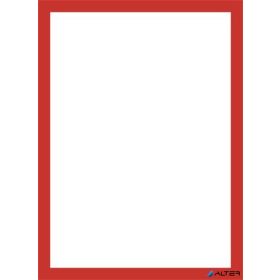   Bemutató keret, mágneses, A4, DJOIS 'Magneto PRO', piros