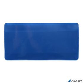 Logisztikai zseb, mágneses, 160×80 mm, PVC, DJOIS, kék