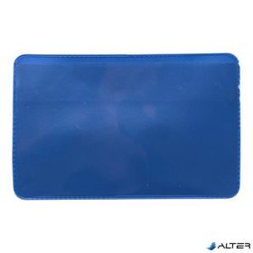 Logisztikai zseb, öntapadó, 100×60 mm, PVC, DJOIS, kék