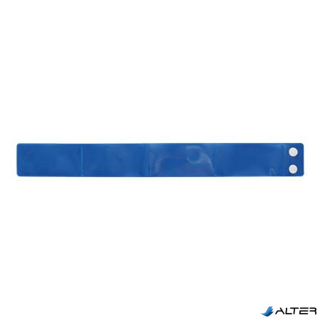 Raklap aljzati pánt, középső, 72×145×145 mm, PVC, DJOIS, kék
