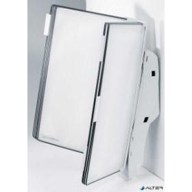   Bemutatótábla tartó, fali, 10 db bemutatótáblával, DJOIS 'Design', kék