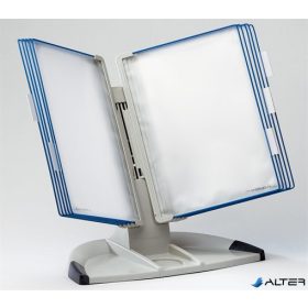   Bemutatótábla tartó, asztali, A4, 10 férőhelyes, DJOIS "Design", kék