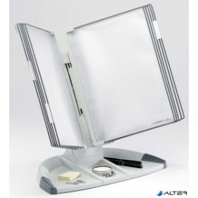   Bemutatótábla tartó bővítő készlet, asztali, A4, 10 férőhelyes, DJOIS "T-office", kék