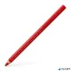 Színes ceruza, háromszögletű, FABER-CASTELL "Grip 2001 Jumbo", piros