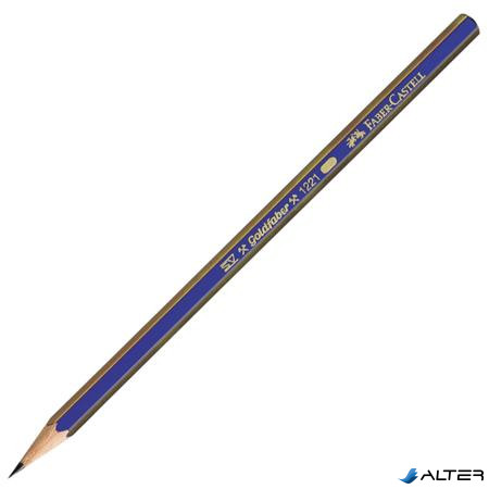 Grafitceruza, 3B, hatszögletű, FABER-CASTELL "Goldfaber"