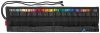 Színesceruza készlet, háromszögletű, FABER-CASTELL "Black Edition", 72 különböző szín